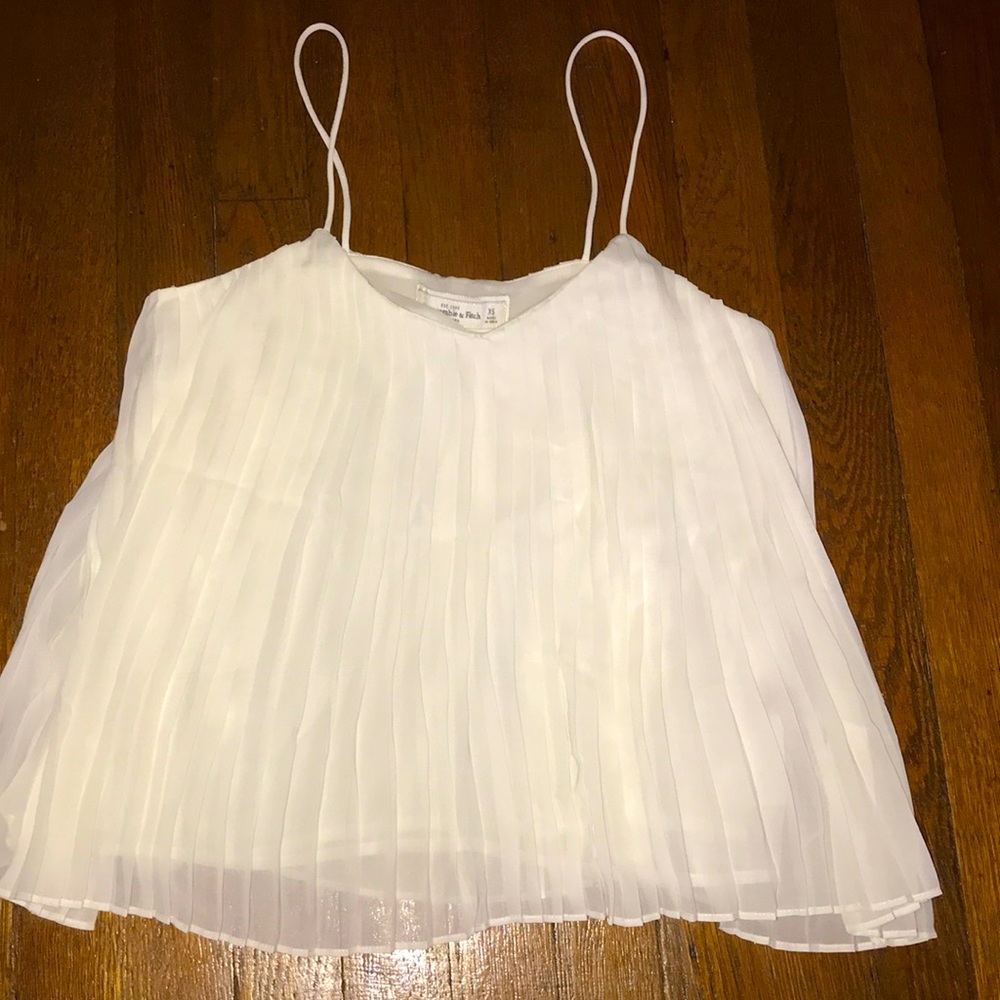 Abercrombie & fitch pleated cami/top